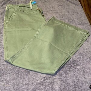 dELiA*s Green Wide Leg Pants